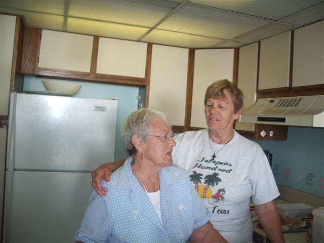 Shirley & Fran Topsail Island June 2009